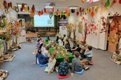 Klasa 3b w Wojewódzkiej Stacji Sanitarno- Epidemiolgicznej  6.10.2025 r.