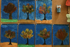 Mali świetlicowi odkrywcy - tajemnice drzew październik 2025 r.