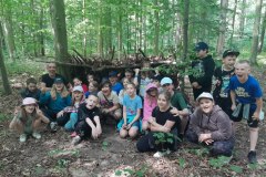 Survival w lesie kl. 3OP, IV b 24.06.2025 r.