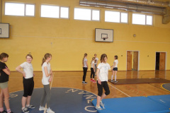 Szkolne Zawody Gimnastyczne dziewcząt klas V i VI - 18.03.2013
