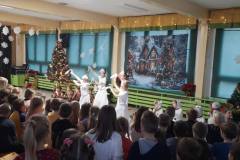 Występy szkolnej grupy teatralnej grudzień 2024 r.