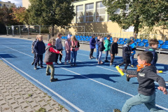 Zabawy integracyjne w kl. I wrzesień 2025 r.